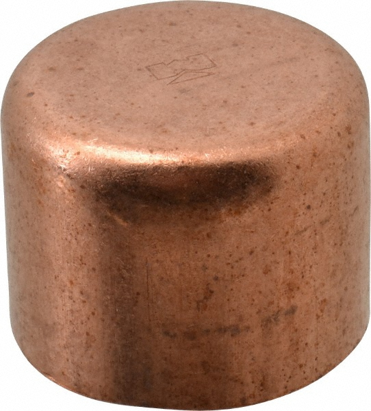 Mueller Industries 11/4" Wrot Copper Pipe Tube Cap 36891802 MSC