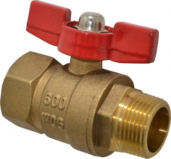 Miniature Manual Ball Valve: 3/4" Pipe