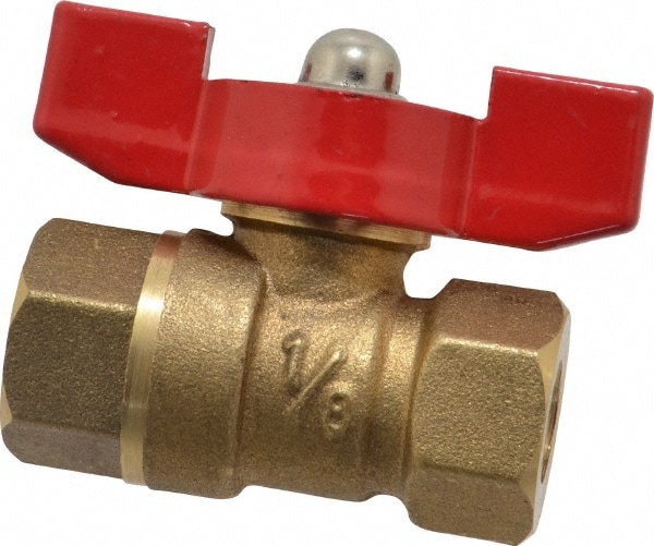 Miniature Manual Ball Valve: 1/8" Pipe