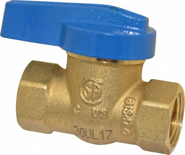 Manual Ball Valve: 3/8" Pipe