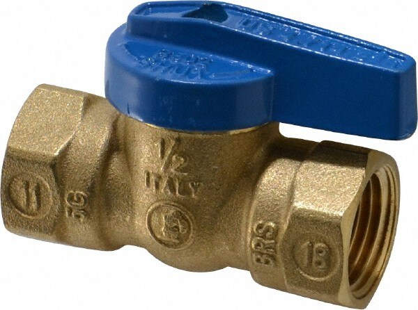 Manual Ball Valve: 1/2" Pipe
