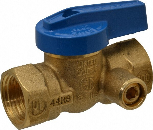 Manual Ball Valve: 1/2" Pipe