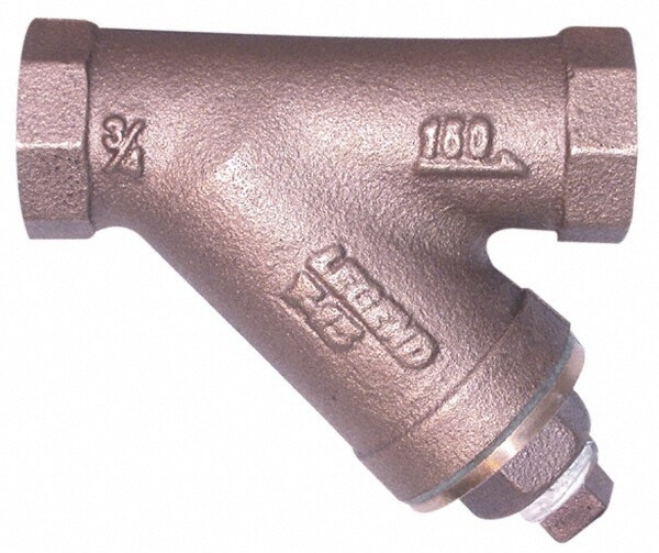 2" Pipe, C x C Sweat Ends, Lead Free Bronze Y-Strainer