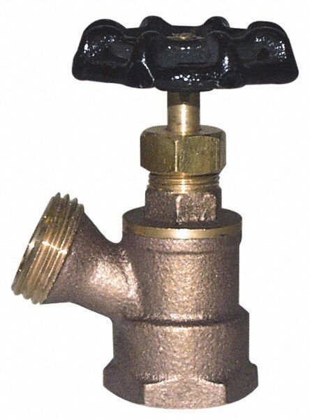 3/4" Pipe, Lead Free Brass, FNPT x MGHT End Connection, Boiler Drain Valve