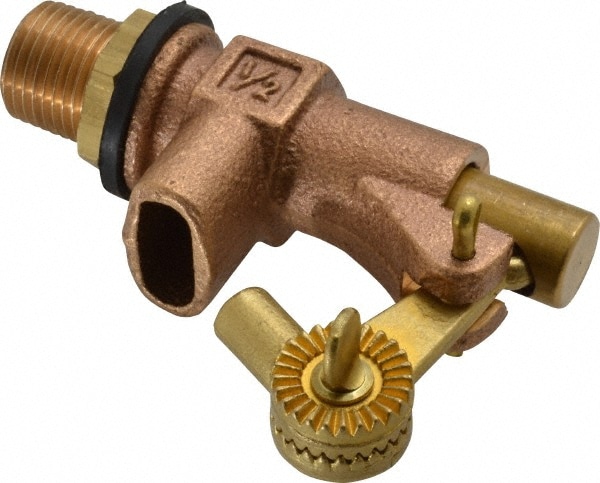 1/2" Pipe, Bronze, Mechanical Float Valve