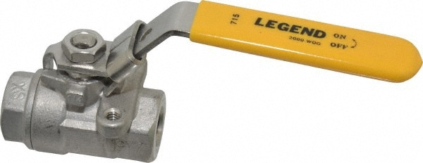 Legend Valve 113-101 Standard Manual Ball Valve: 1/4" Pipe, Large Port 