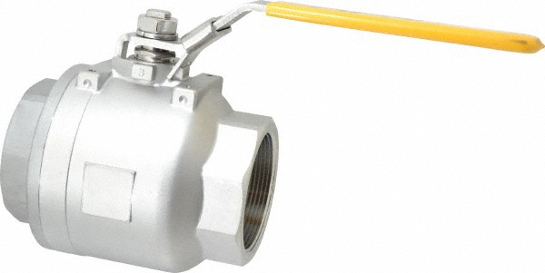 Standard Manual Ball Valve: 3" Pipe, Full Port - FNPT x FNPT