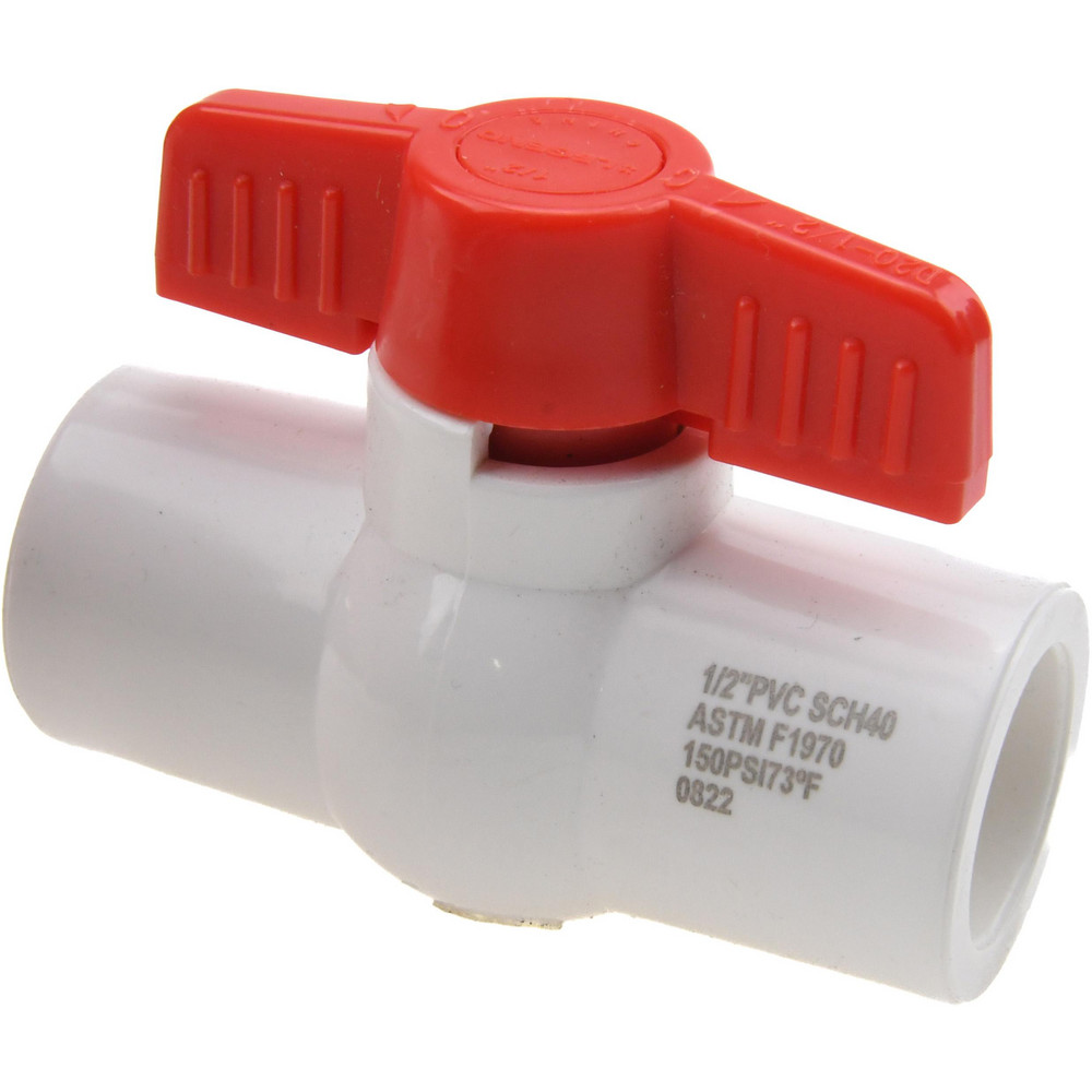 Photos - Tap / Valve / Fitting Legend Valve Miniature Manual Ball Valve: 1/2" Pipe, Full Port - Solvent x Solvent | Part #201-403 201-403 