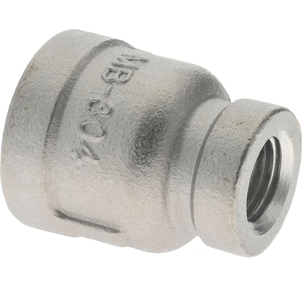 Merit Brass - Pipe Reducer: 3/4 x 1/2″ Fitting, 316 Stainless Steel -  36901718 - MSC Industrial Supply