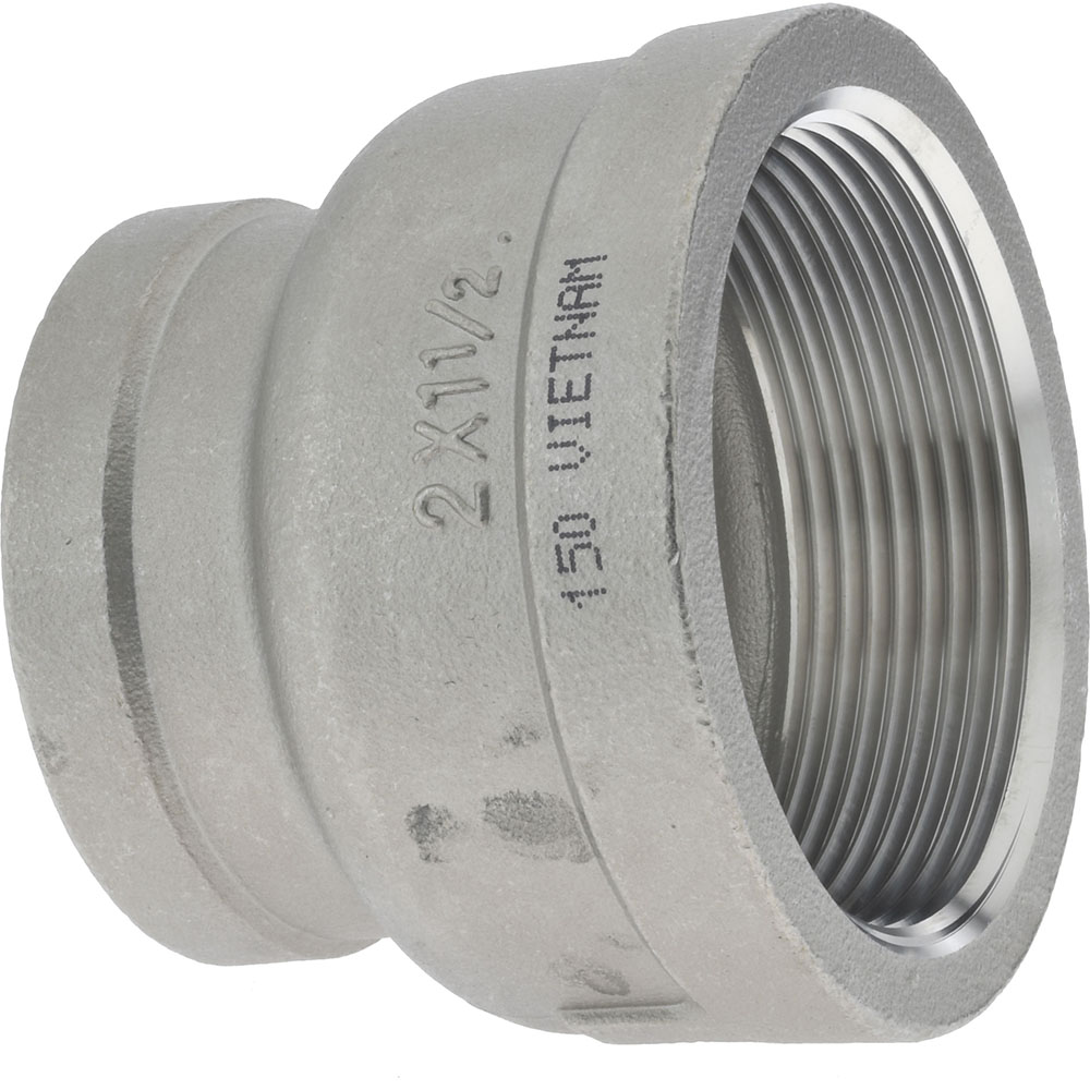 Merit Brass Pipe Reducer 2 x 11/2" Fitting, 304 Stainless Steel
