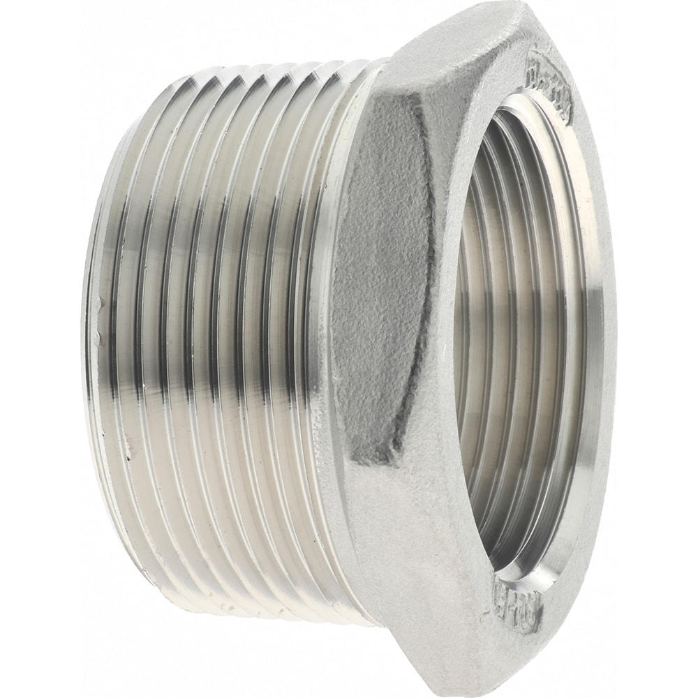 Value Collection K414-2420 Pipe Bushing: 1-1/2 x 1-1/4" Fitting, 304 Stainless Steel Image