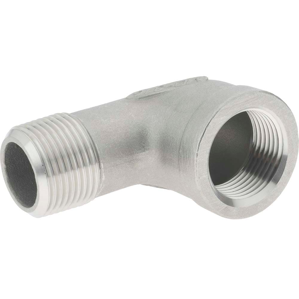 Merit Brass K603-12 Pipe 90 ° Street Elbow: 3/4" Fitting, 316 Stainless Steel Image