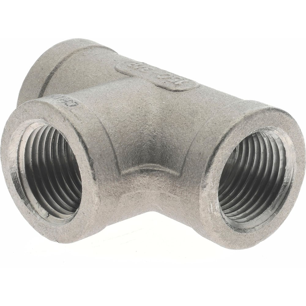 Merit Brass Pipe Tee Fitting Stainless Steel Msc