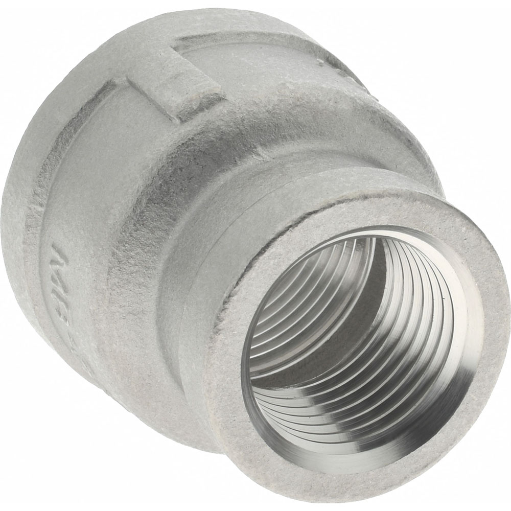 Merit Brass Pipe Reducer 3/4 x 1/2" Fitting, 316 Stainless Steel