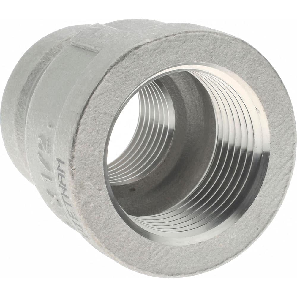 Stainless Steel 316 Fitting Reducing Coupling Class 150 1-1/4" X 3/4" NPT 