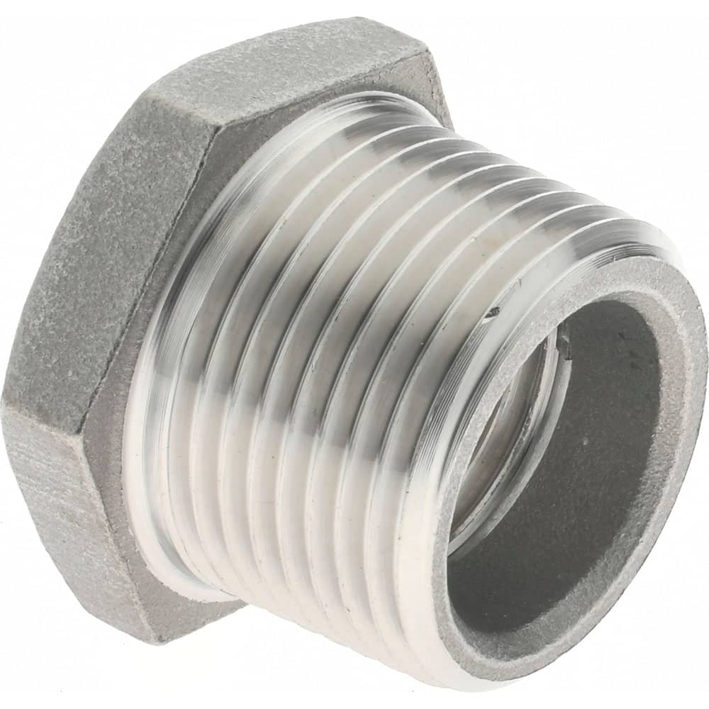 Stainless Steel 316 Pipe Fitting 1/2" Inch 4 Way Cross Female NPT Class 150 