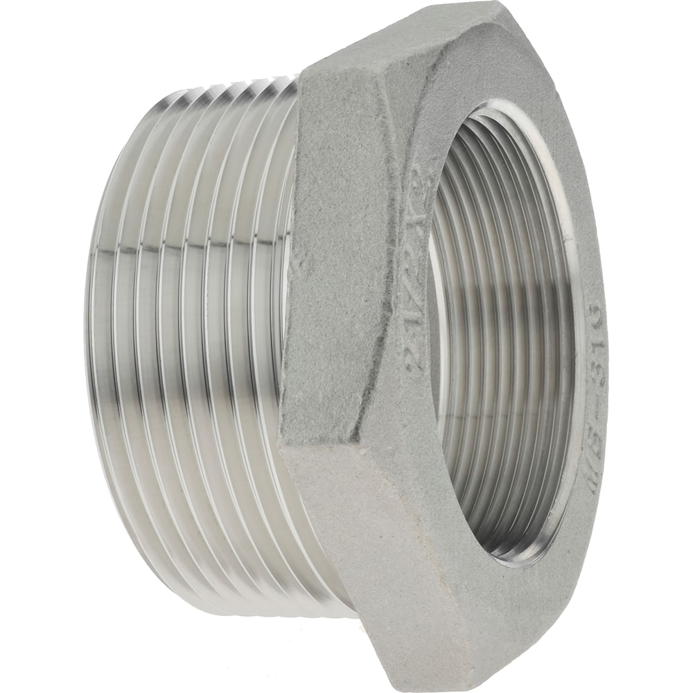 Merit Brass K614-4032 Pipe Bushing: 2-1/2 x 2" Fitting, 316 Stainless Steel Image