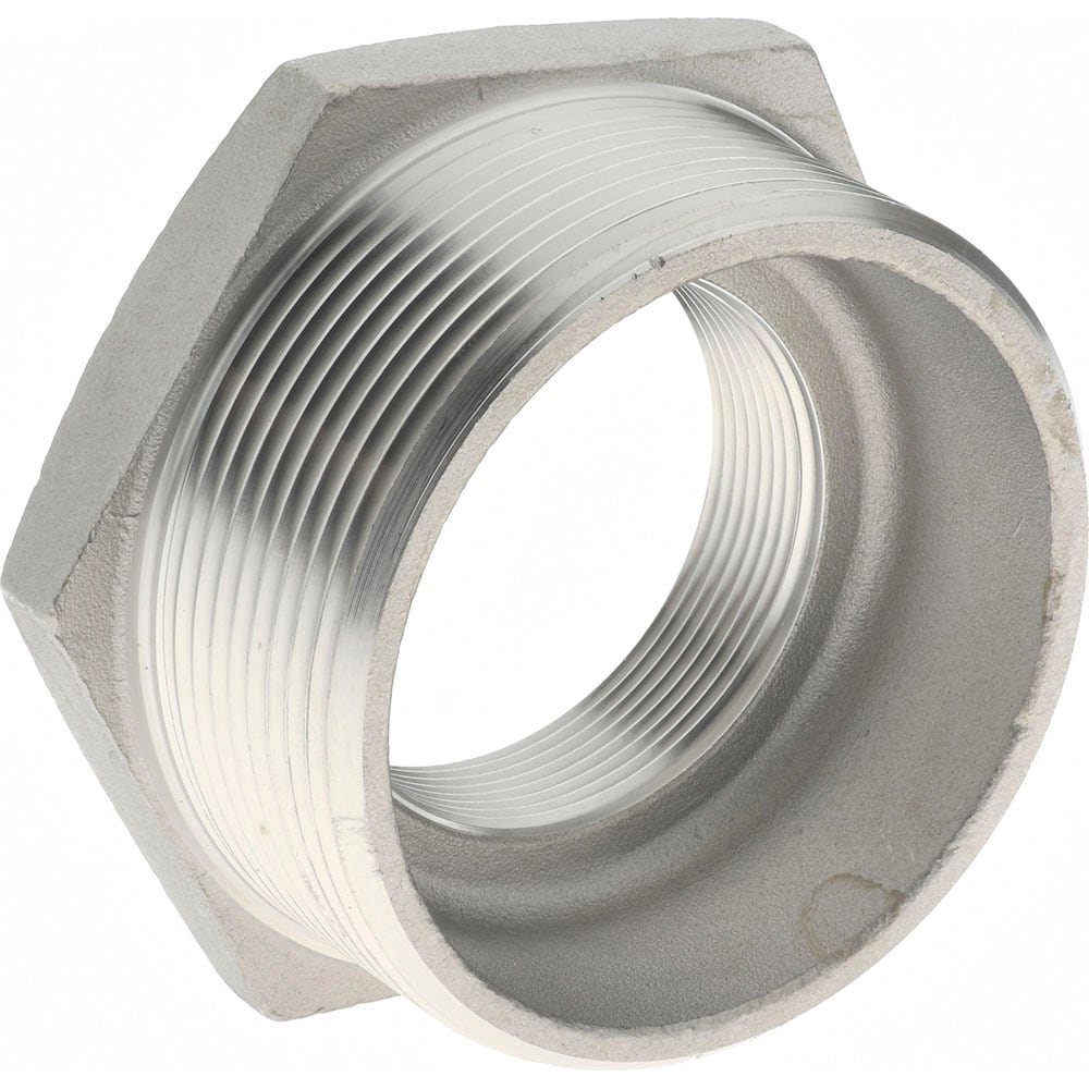 Merit Brass Pipe Bushing 3 X 2 Fitting 316 Stainless Steel Msc Industrial Supply Co 3933