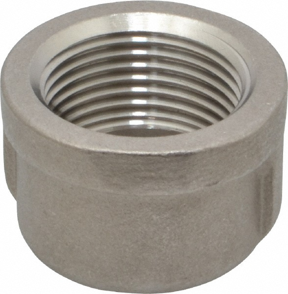 Merit Brass 3/4" 316 Stainless Steel Pipe End Cap 36902021 MSC