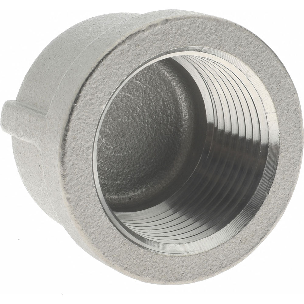Merit Brass Pipe End Cap 3/4" Fitting, 316 Stainless Steel MSC