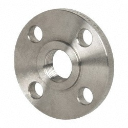 Merit Brass A635-16 1" Pipe, 4-1/4" OD, Stainless Steel, Threaded Pipe Flange Image