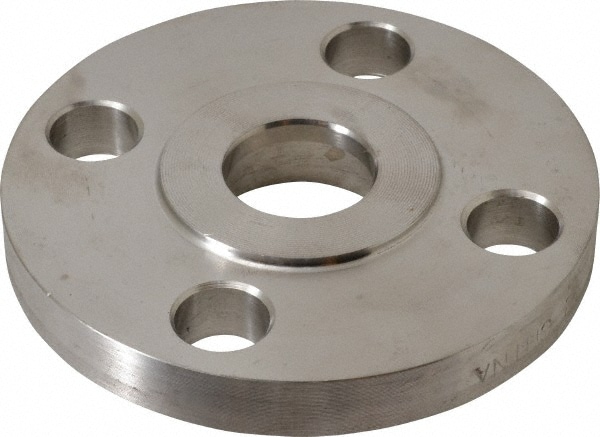 Merit Brass A653L-16 1" Pipe, 4-1/4" OD, Stainless Steel, Socket Weld Pipe Flange Image