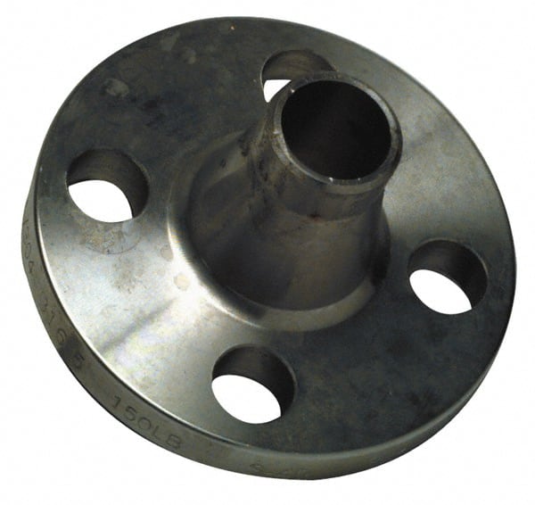 Merit Brass A45140L-32 2" Pipe, 6" OD, Stainless Steel, Weld Neck Pipe Flange 