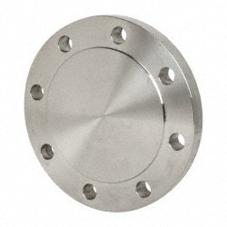 Merit Brass A635BL-64 4" Pipe, 9" OD, Stainless Steel, Blind Pipe Flange Image