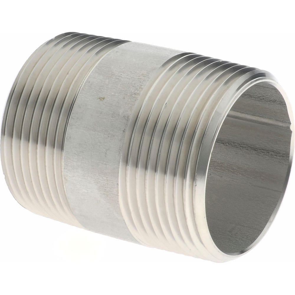 Merit Brass - Stainless Steel Pipe Nipple: 1-1/4