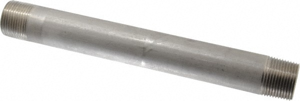 Merit Brass 6016-1000 Stainless Steel Pipe Nipple: 1" Pipe, Grade 316 & 316L Image