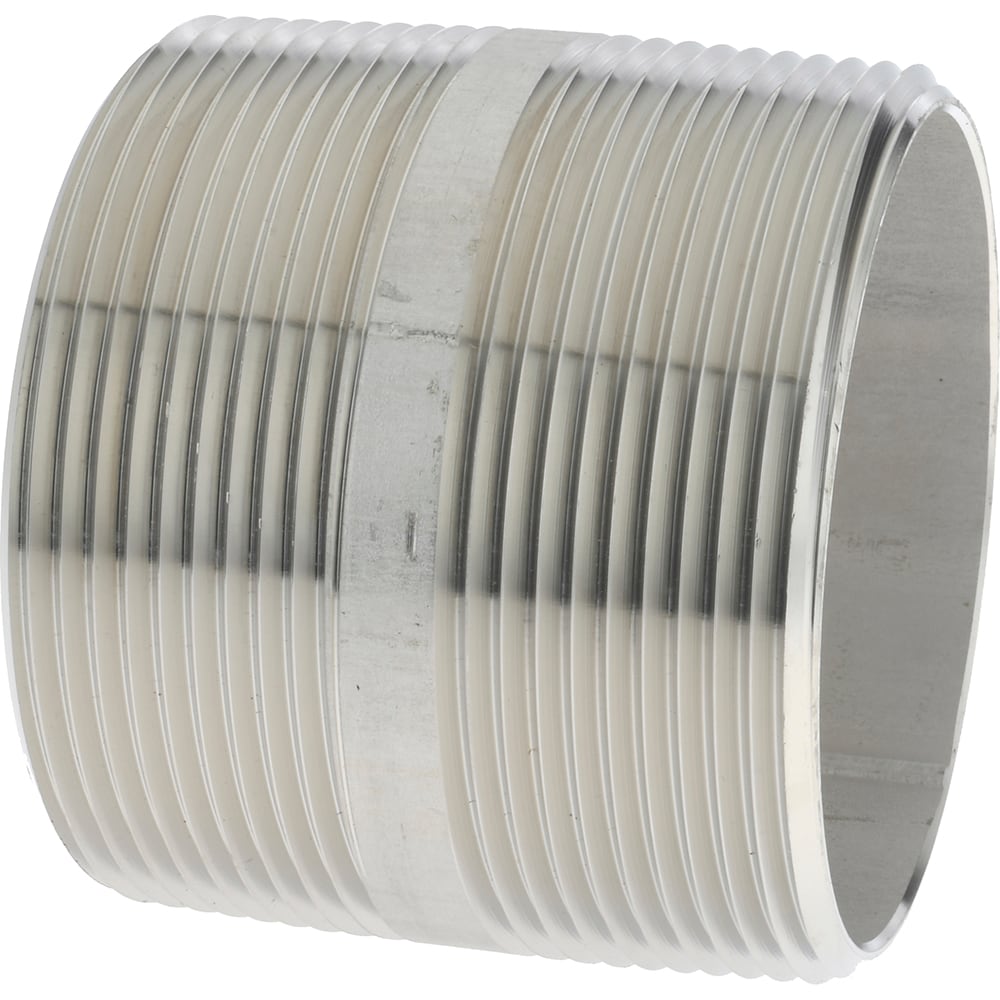 Merit Brass 6148-300 Stainless Steel Pipe Nipple: 3" Pipe, Grade 316 & 316L Image