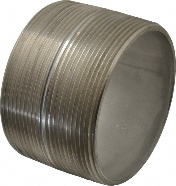 Merit Brass 6164-001 Stainless Steel Pipe Nipple: 4" Pipe, Grade 316 & 316L Image