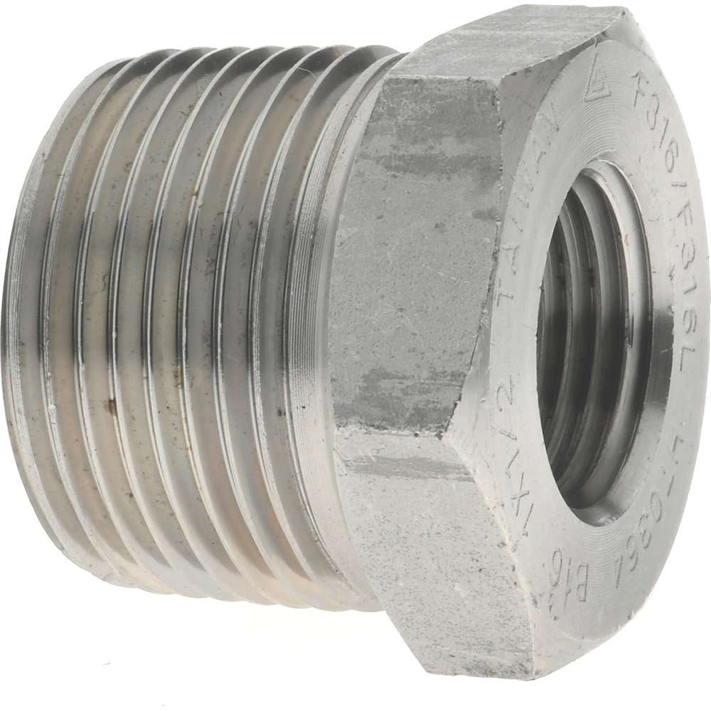 Merit Brass 3614D-1608 Pipe Bushing: 1" Fitting, 316 & 316L Stainless Steel Image