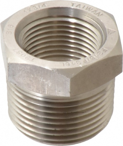 Merit Brass 3614D-1612 Pipe Bushing: 1" Fitting, 316 & 316L Stainless Steel Image