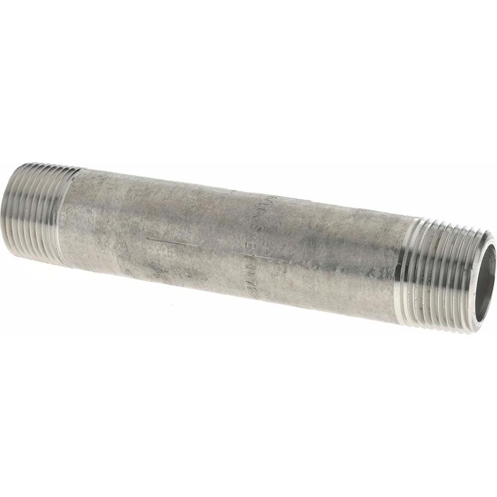 Merit Brass 6512-500 Stainless Steel Pipe Nipple: 3/4" Pipe, Grade 316 & 316L Image