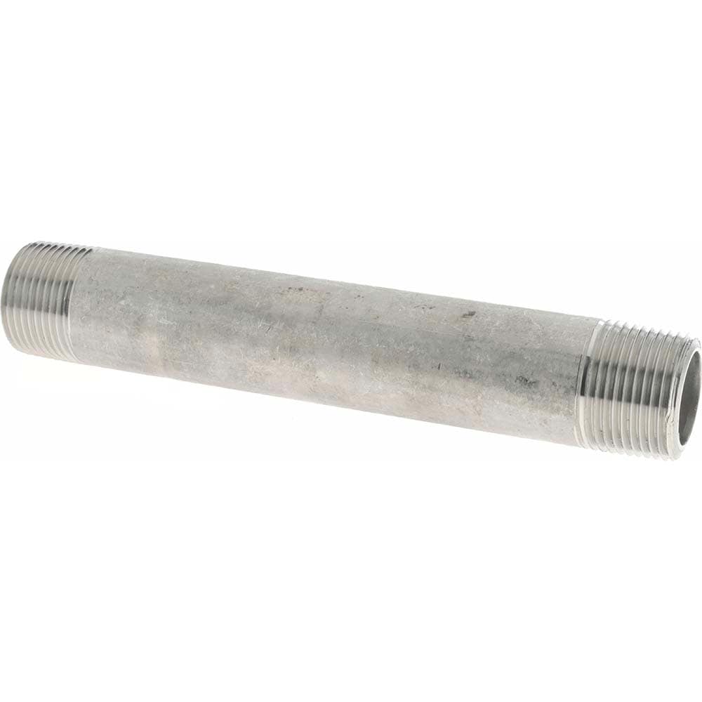 Merit Brass 6512-600 Stainless Steel Pipe Nipple: 3/4" Pipe, Grade 316 & 316L Image