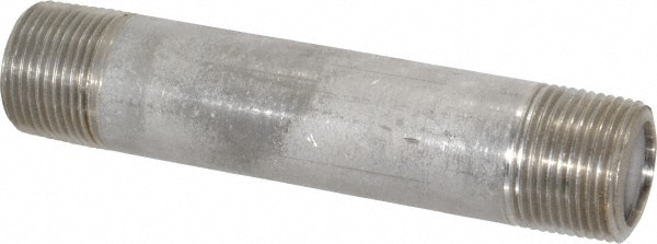 Merit Brass 6516-600 Stainless Steel Pipe Nipple: 1" Pipe, Grade 316 & 316L Image