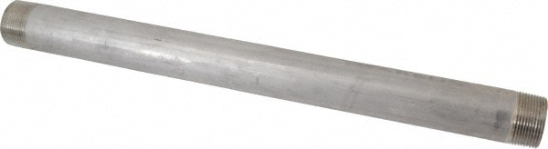 Merit Brass 4020-1800 Stainless Steel Pipe Nipple: 1-1/4" Pipe, Grade 304 & 304L Image