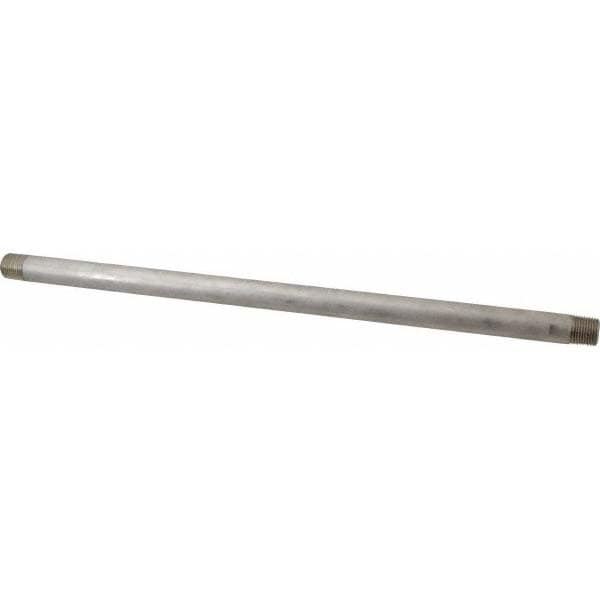 Merit Brass 6008-1800 Stainless Steel Pipe Nipple: 1/2" Pipe, Grade 316 & 316L Image