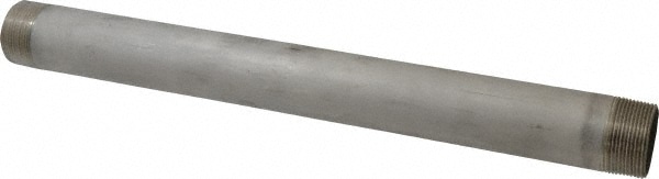 Merit Brass 6024-1800 Stainless Steel Pipe Nipple: 1-1/2" Pipe, Grade 316 & 316L Image