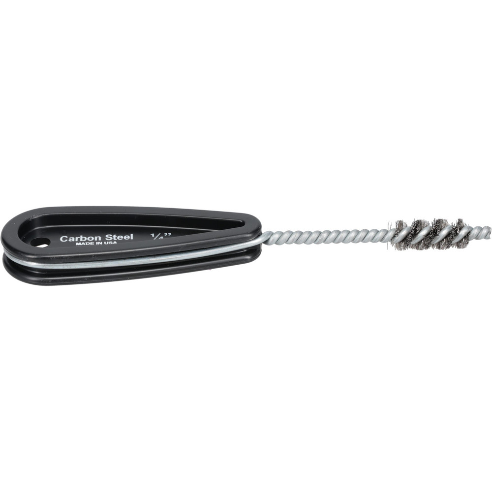 7/16 Inch Actual Brush Diameter, 1/4 Inch Inside Diameter, Carbon Steel, Plumbing, Hand Fitting and Cleaning Brush