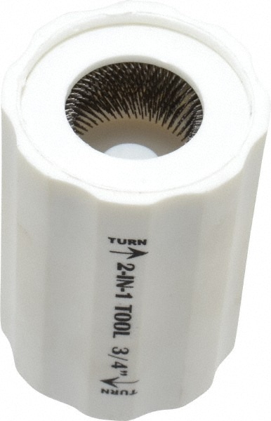 Schaefer Brush - 11/16 Inch Actual Brush Diameter, Stainless Steel,  Refrigeration, Hand Fitting and Cleaning Brush - 36911337 - MSC Industrial  Supply