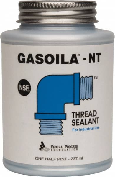Gasoila NT08 Pipe Thread Sealant: Blue, 8 oz Can 