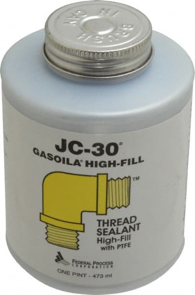 Gasoila JC16 Pipe Thread Sealant: Oyster White, 1 pt Can 