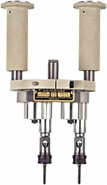 Multiple Tapping Heads; Model Number: 23MD ; Tapper Style Compatibility: 3-AL ; Minimum Bolt Circle (Inch): 1 ; Maximum Bolt Circle (Inch): 4 ; Minimum Steel Capacity (Inch): #4 ; Maximum Steel Capacity (Inch): 1/4 (Thread Forming); 5/16 (Thread Cutting)