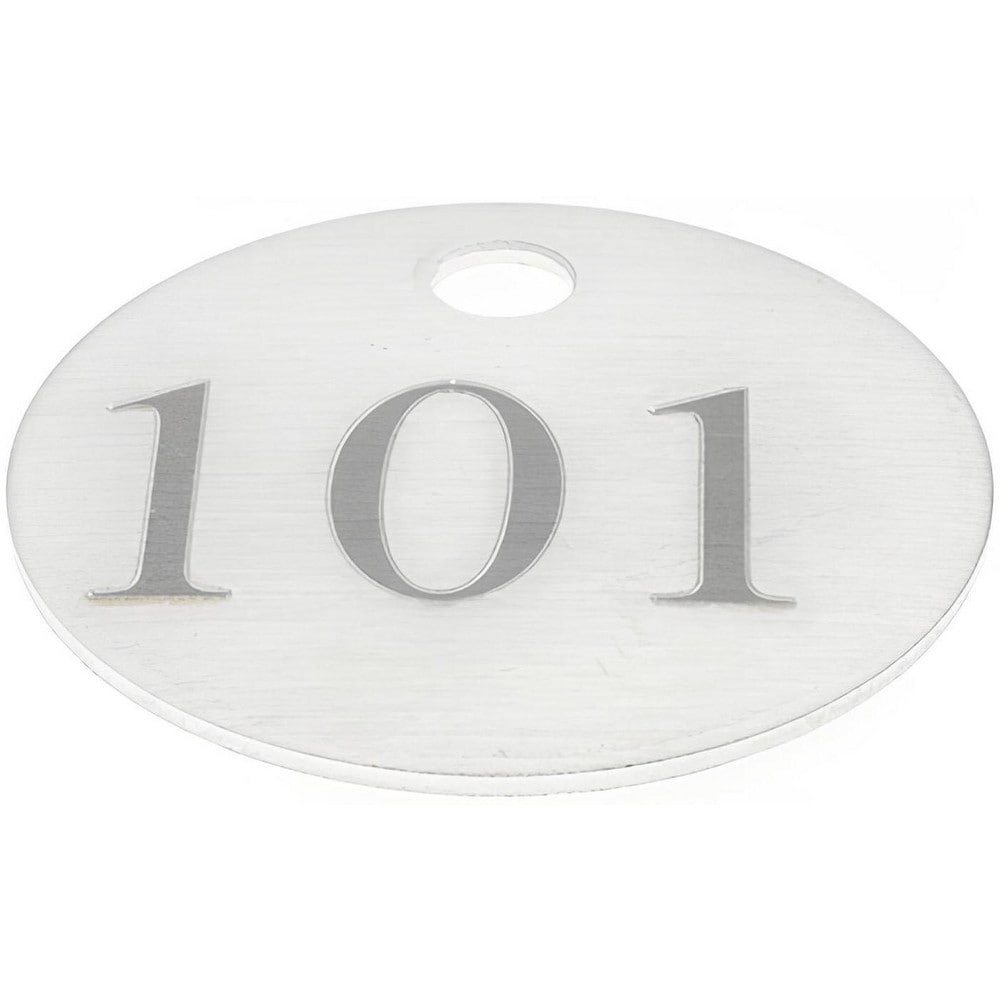 Blank Tag: 1-1/4'' High, Metal