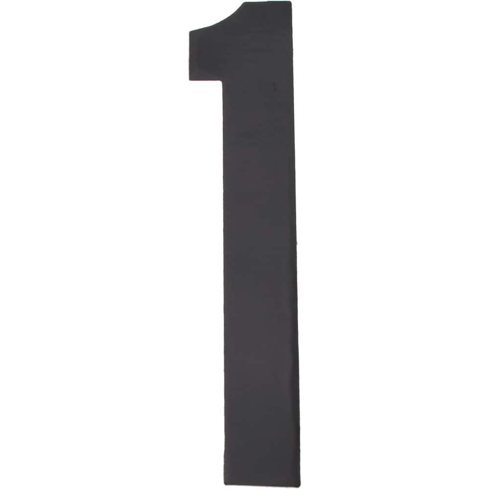 Number & Letter Label: "Number Set", 3" High