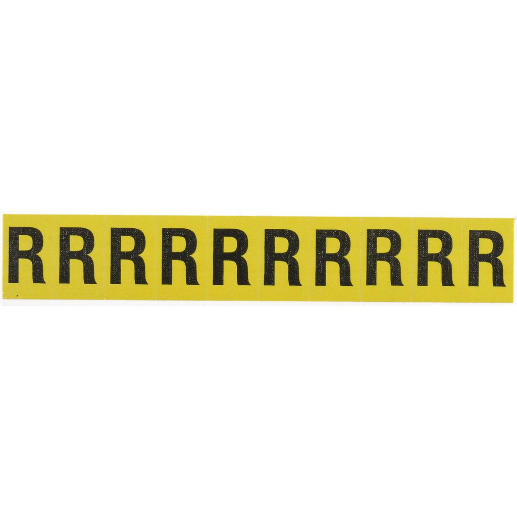 STRANCO - Number & Letter Label: 