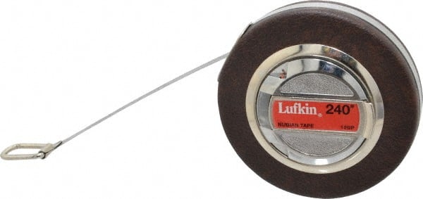 Lufkin 120PN 1/64 Inch Graduation, 240 Inch Measurement, Steel Diameter Tape Measure 