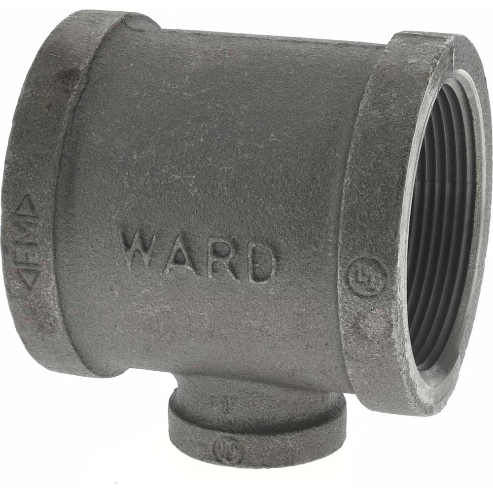 Value Collection 2XE.BMT Black Reducer: 2 x 2 x 3/4", Threaded Image